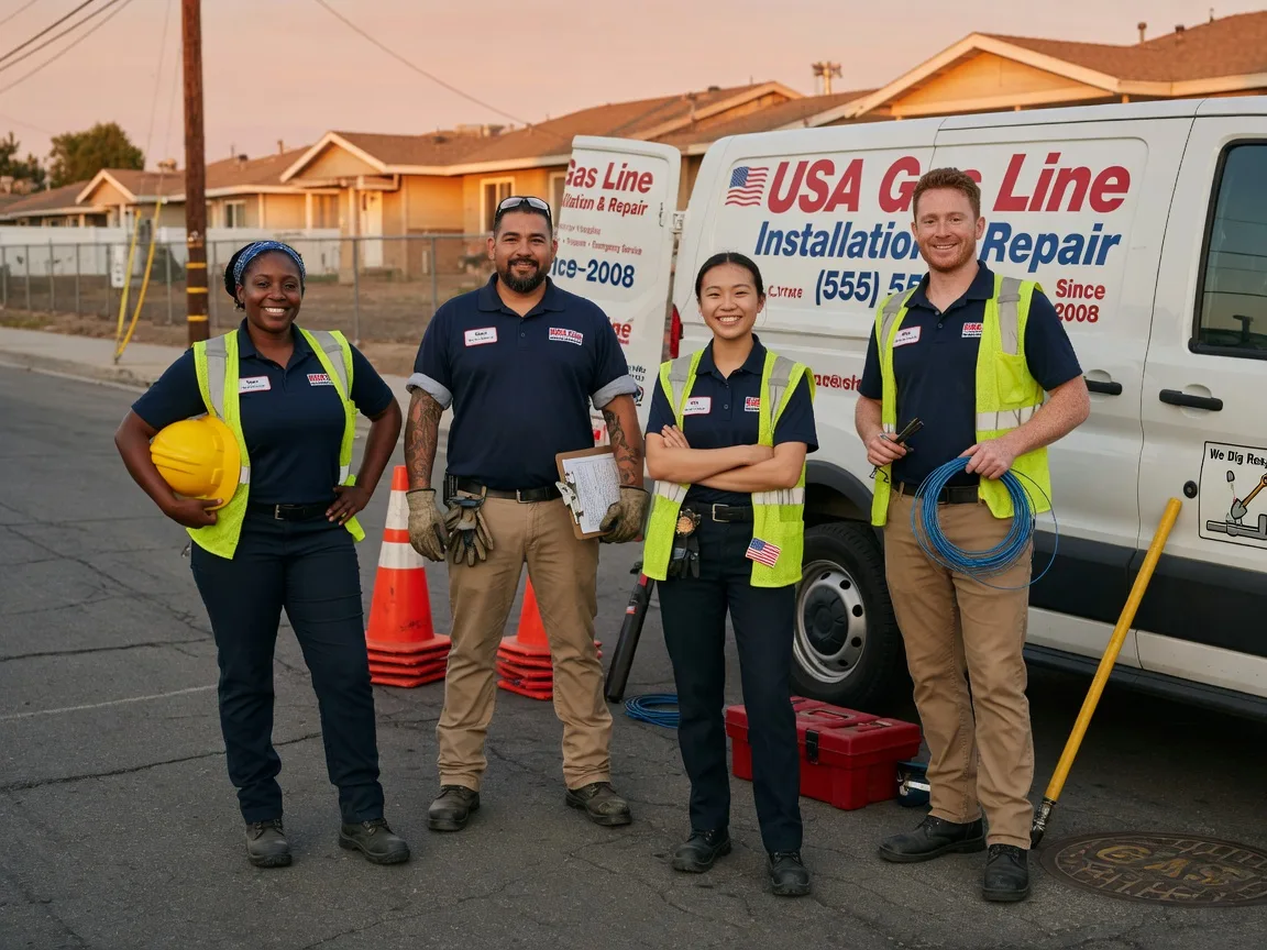 Gas Line Installation company in Pierce, TX